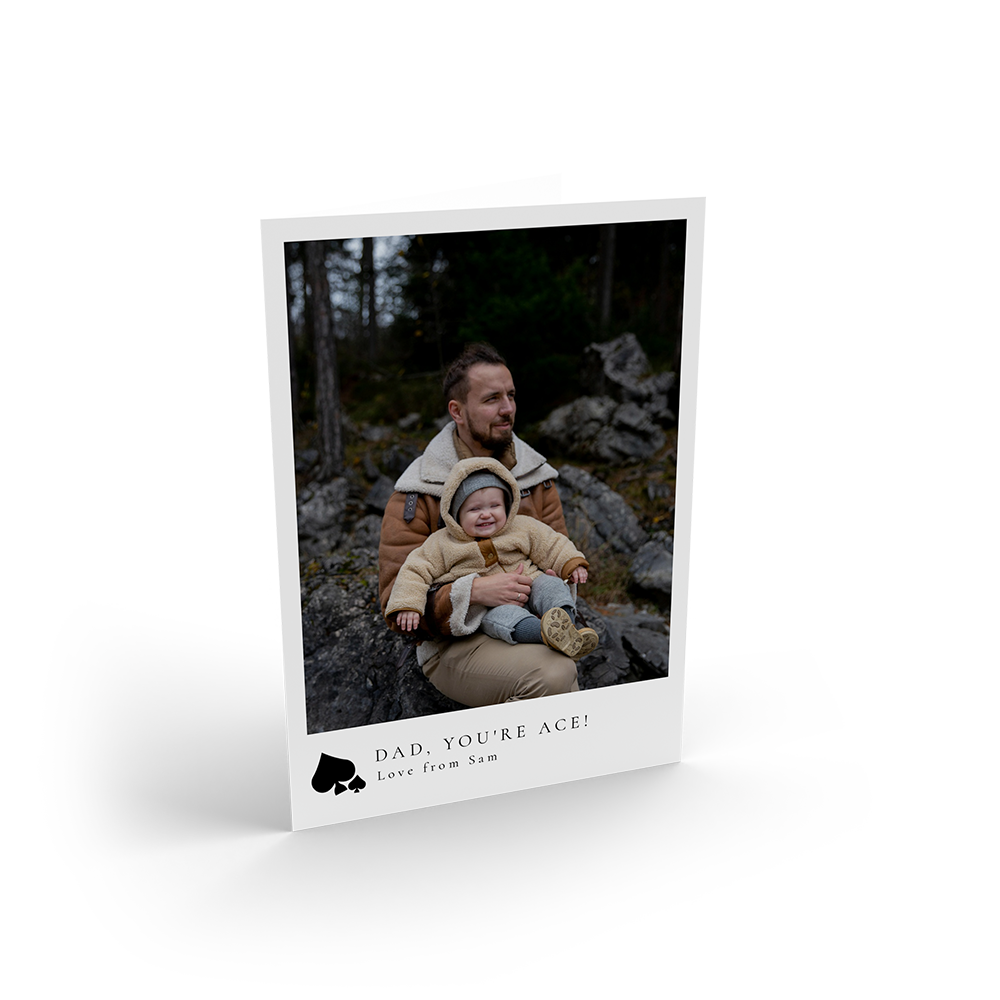 Classic Spades Fathers Day Portrait