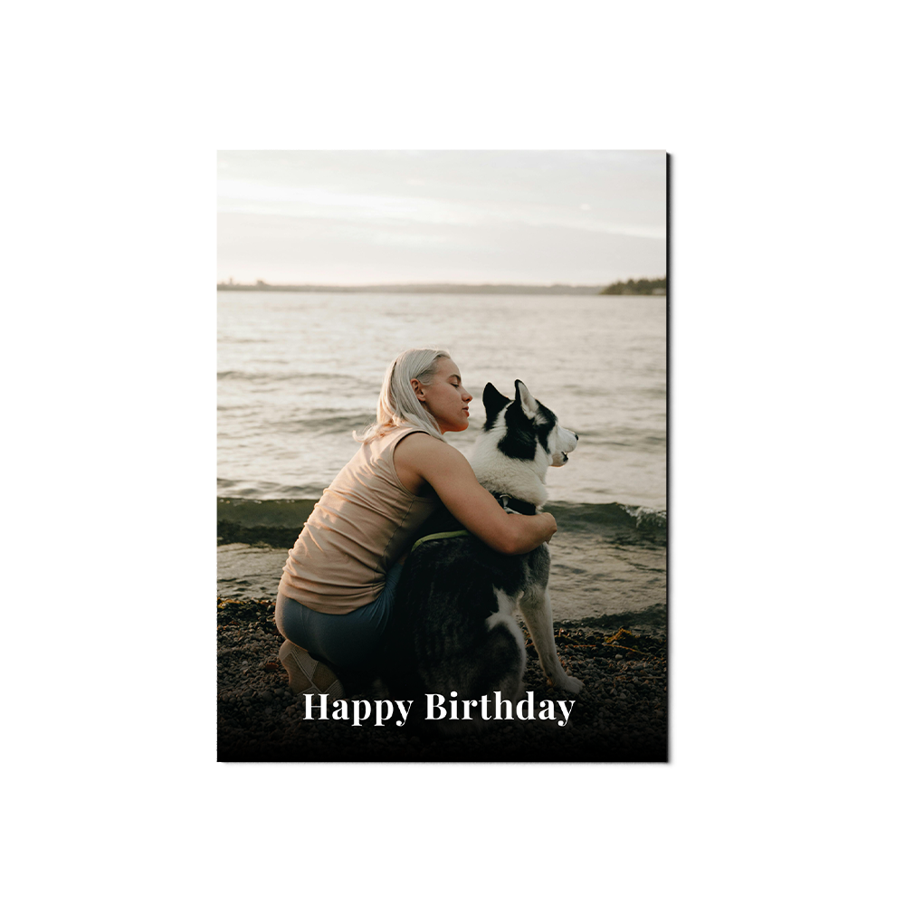 Classic Fade Birthday Portrait