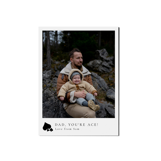 Classic Spades Fathers Day Portrait