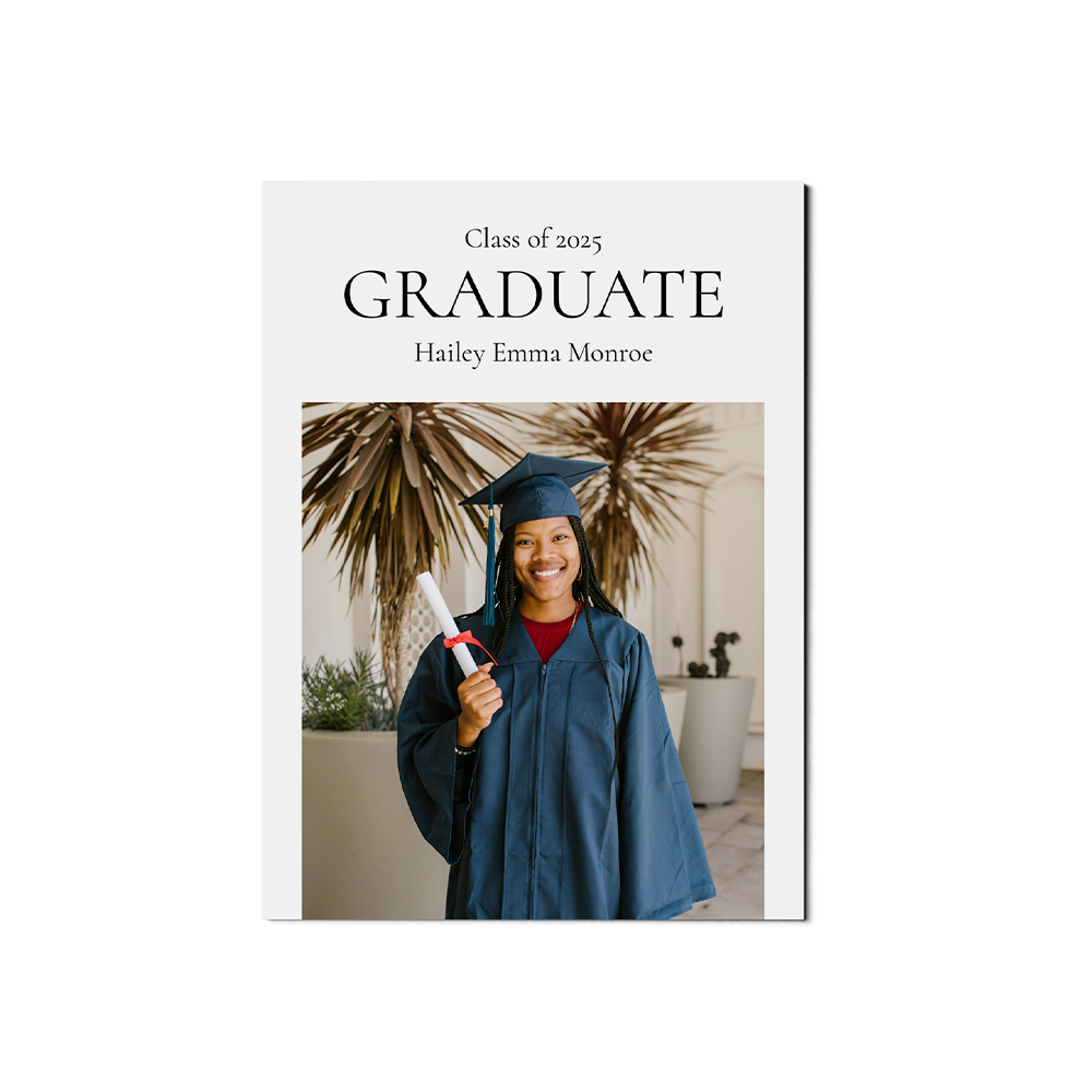 Classic Senior Announcement Portrait