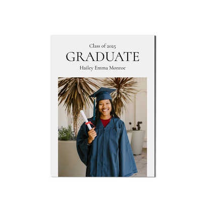 Classic Senior Announcement Portrait