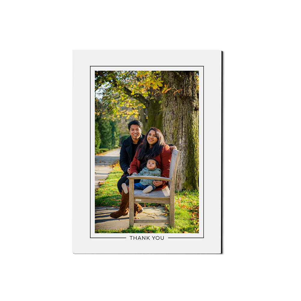 Classic Frame Thank You Portrait