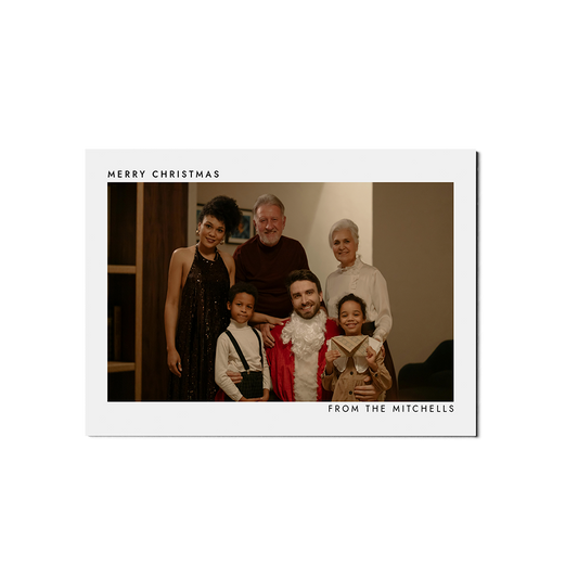 Minimalist Christmas Landscape