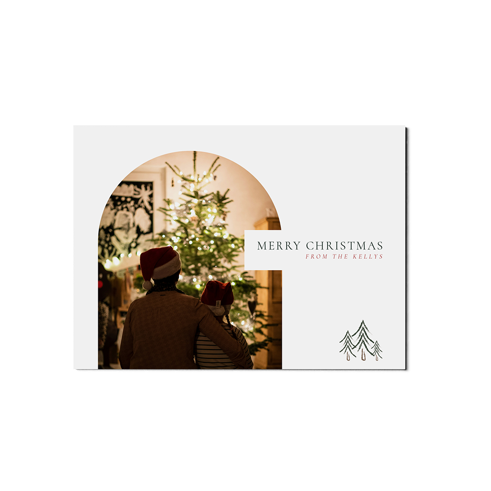 White Arch Christmas Landscape