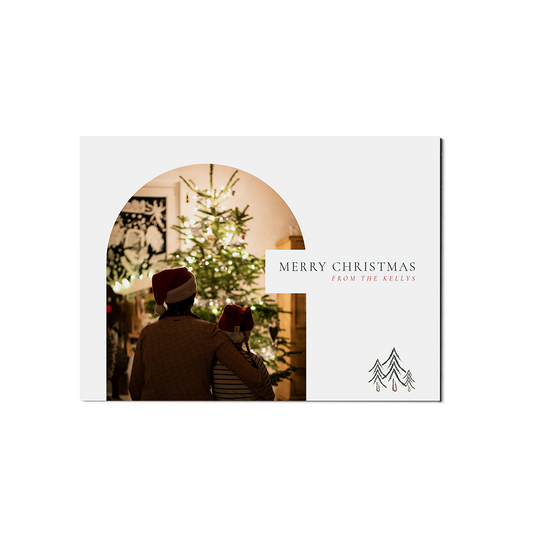 White Arch Christmas Landscape