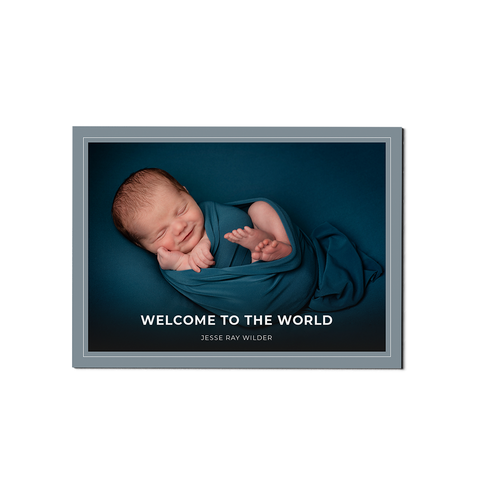 Blue Frame Baby Landscape