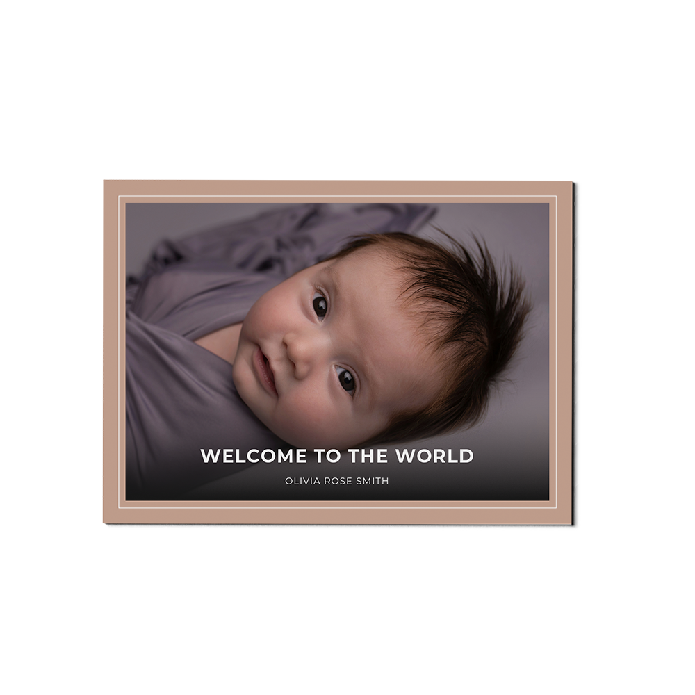 Pink Frame Baby Landscape