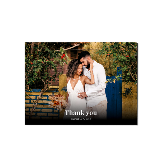 Classic Fade Thank You Landscape