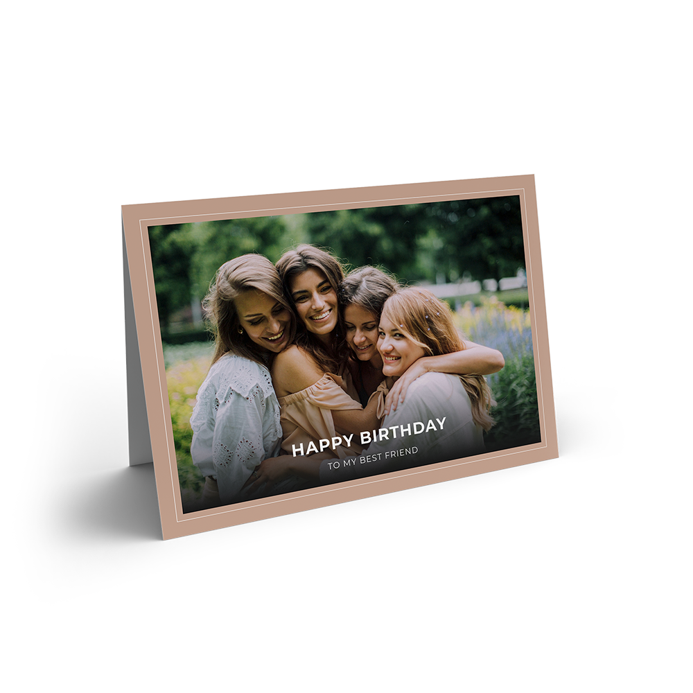 Pink Frame Birthday Landscape