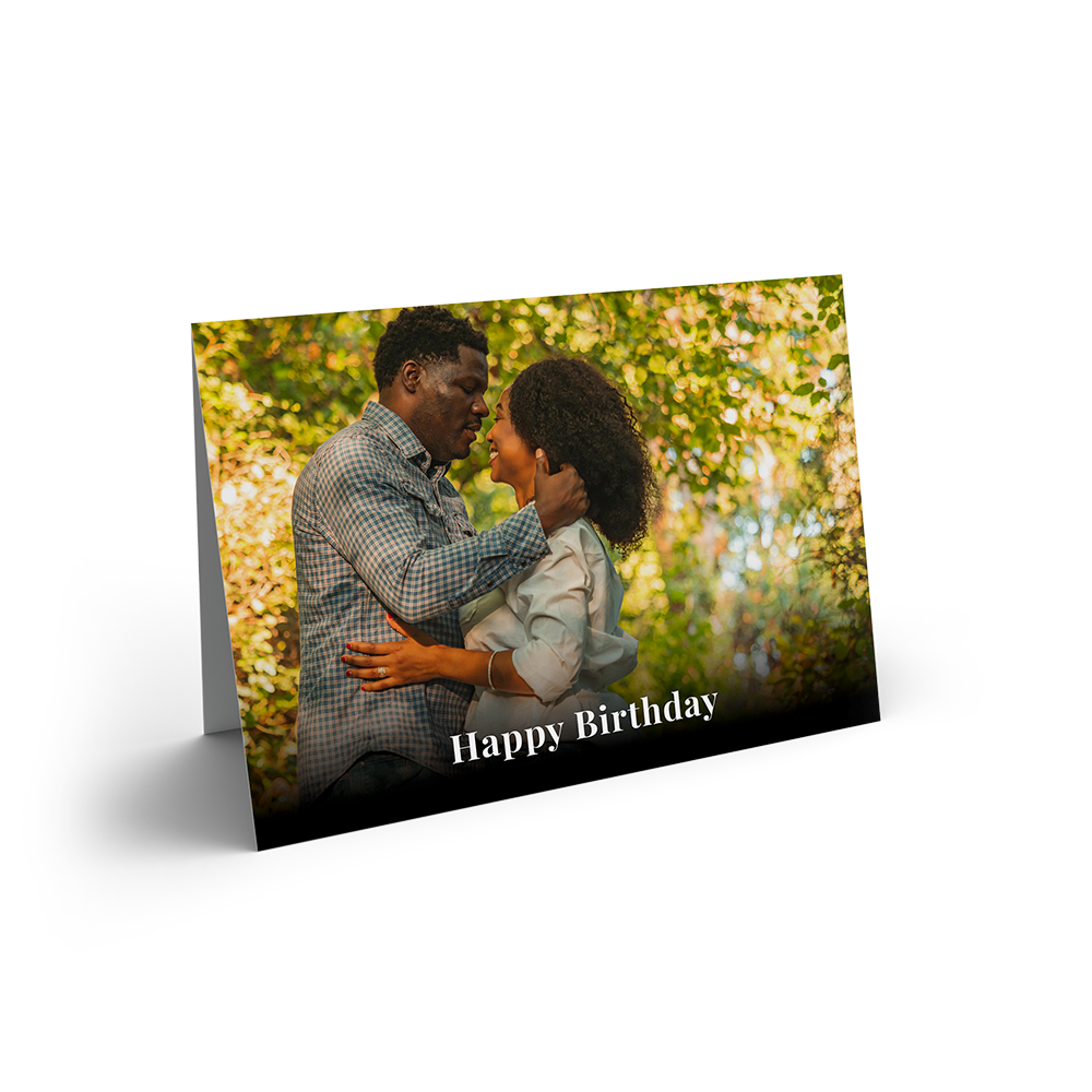 Classic Fade Birthday Landscape