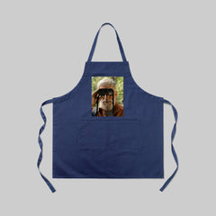 Cotton Apron Dark Navy 