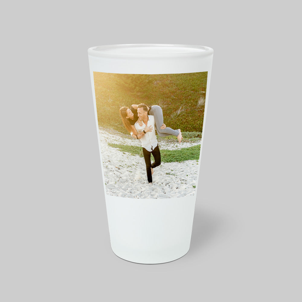 16oz Frosted Pint Glass