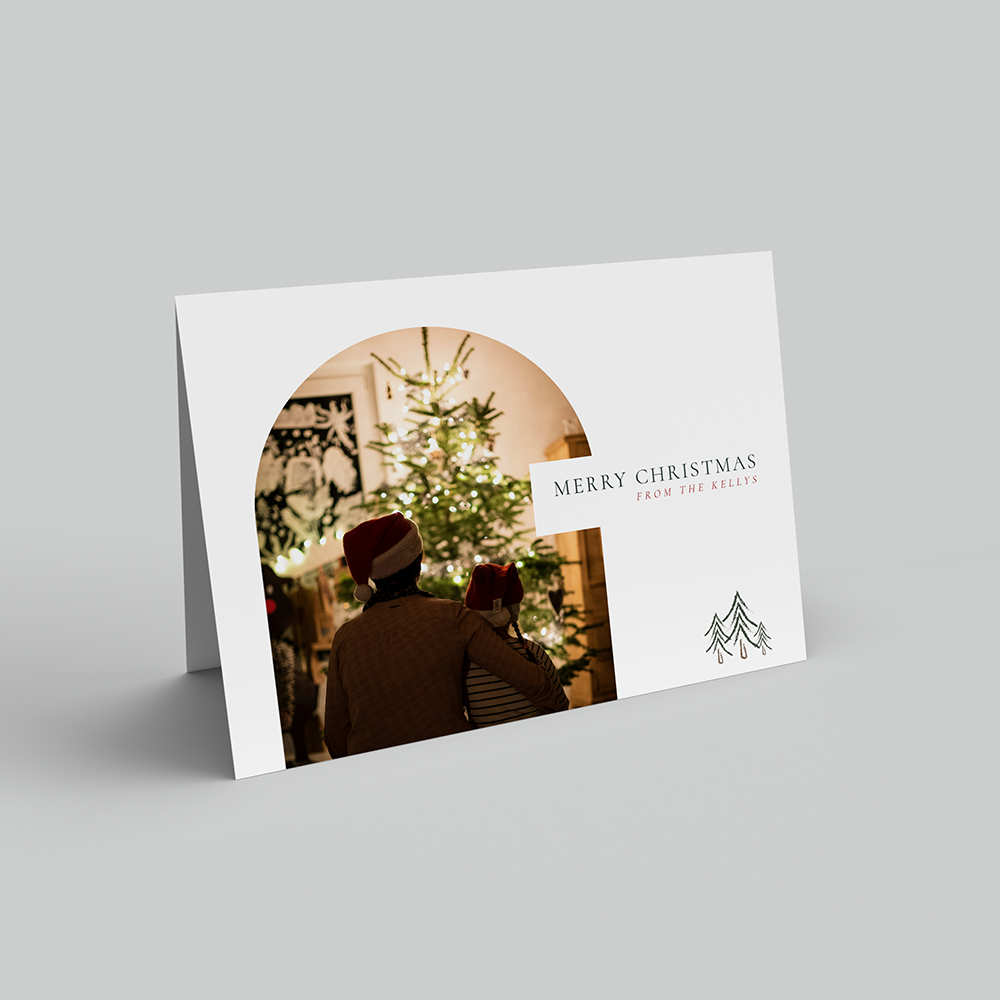 White Arch Christmas Landscape