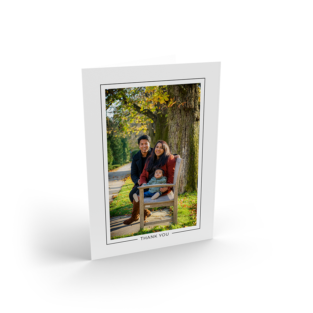 Classic Frame Thank You Portrait