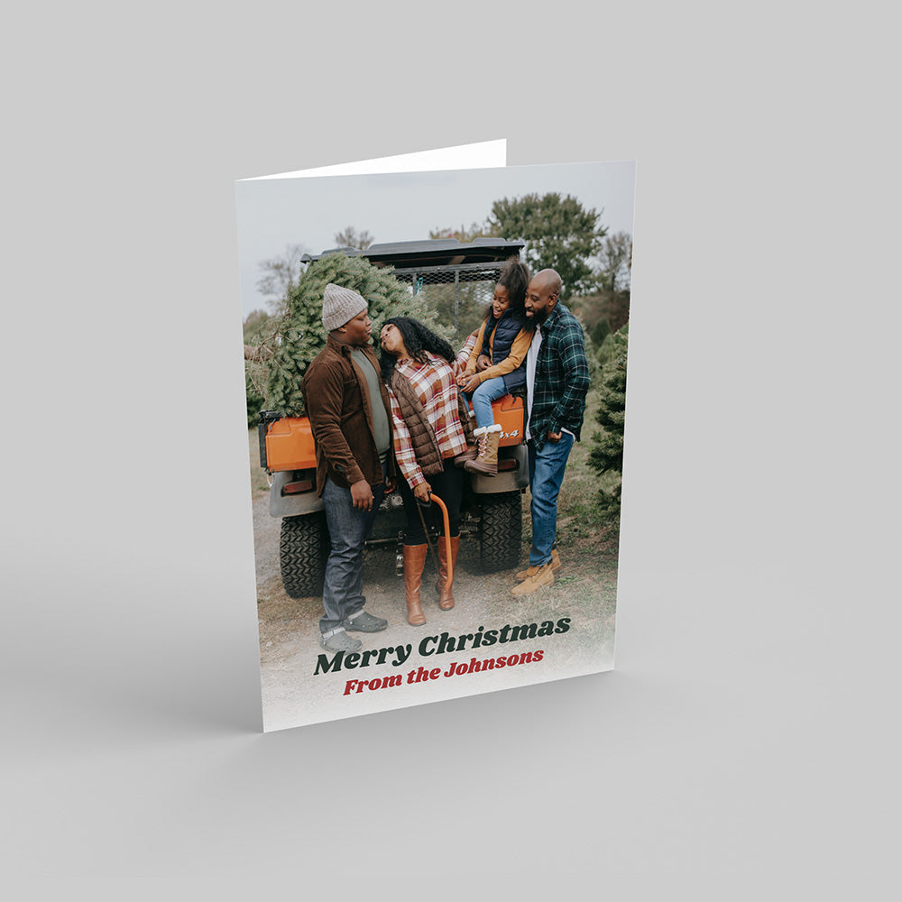 Fade Christmas Portrait