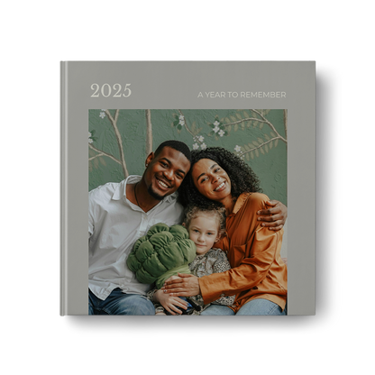 Modern Gray Photobook