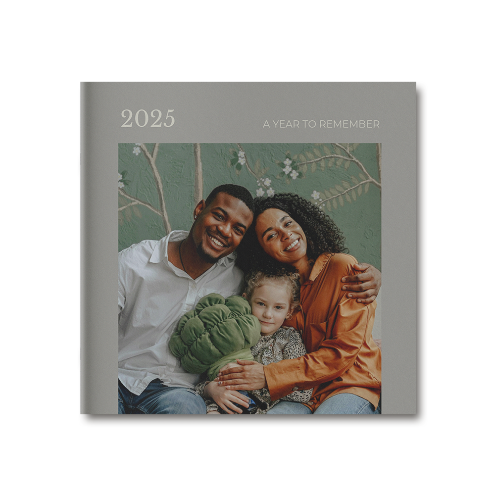 Modern Gray Photobook